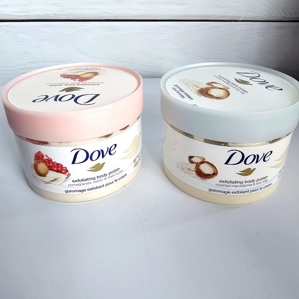 Dove 10.5 Oz Exfoliating Body Polish 2 count